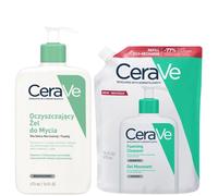Cerave Set: Gel detergente 473 ml + Gel detergente Refill 473 ml