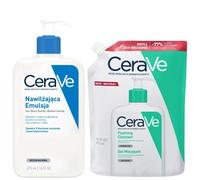 Cerave Set: Gel detergente Refill 473 ml + Emulsione idratante 473 ml