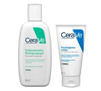 CeraVe Set per la pulizia e la cura (crema 50 ml + gel detergente 88 ml)