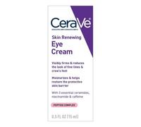 CeraVe Skin Renewing Eye Cream with Peptide Complex & Caffeine for Brighter Smoother Eyes 15ml
