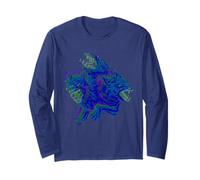 Cerbero Mostro Tre Teste Mitologia Greca Oscura Maglia a Manica
