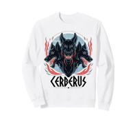 Cerberus Mitologia Greca Amante Tre Teste Cane Mito Vintage Felpa