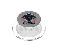 Cerberus Mitologia Greca Amante Tre Teste Cane Mito Vintage PopSockets PopGrip per MagSafe
