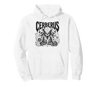 Cerberus Tre Teste Hellhound Underworld Gate Felpa con Cappuccio