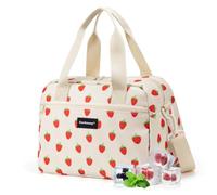 Cerbonny Borsa per il pranzo da donna, borsa per il pranzo congelabile con borsa del ghiaccio integrata