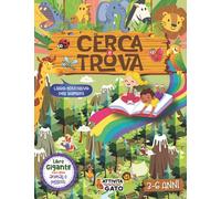 Cerca e Trova Animali Bambini 3-6 anni: Libro Vacanze Prescolare Gigante XXL con Giochi e Passatempi interattivi, Attività con illustrazioni educative per Bambini 3,4,5 e 6 anni