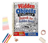 Cerca e trova il libro, libro di ricerca di creature divertenti, trova | Trova la differenza Picture Book, Puzzle Book, Spot, Marine Creature Puzzle Books per la scuola materna a casa
