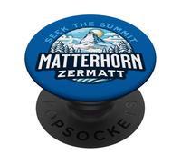 Cerca il vertice Svizzera Sci ed Escursioni PopSockets PopGrip Adesivo