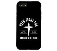 Cerca prima il Regno di Dio Matteo 6:33 Versetto della Bibbia Custodia per iPhone SE (2020) / 7/8