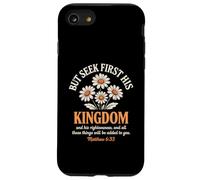 Cerca prima il suo regno Christian Floral Daisy Custodia per iPhone SE (2020) / 7 / 8