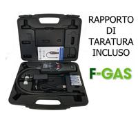CERCAFUGHE ELETTRONICO GAS REFRIGERANTE E AZOIDRO RAPPORTO DI TARATURA INCLUSO