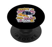 Cercando di salvare anime e relazionarsi con il pastore giovanile della generazione Z PopSockets PopGrip Adesivo