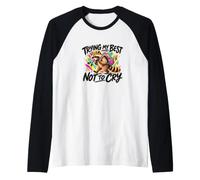 Cercando Il Mio Meglio per Non piangere Maglia con Maniche Raglan