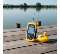 Cercapesci Wireless Echosounder Ecoscandaglio Portatile Batteria a Lunga Durata
