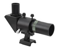 Cercatore 6X30 con Lunghezza Focale 120 Mm e Apertura 30 Mm, Rivestimento in Pellicola Verde, Angolo di Visione di 90 Gradi, Staffa in Alluminio per Telescopio Astronomico
