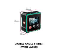 Cercatore Angolare Digitale Magnetico Con Righello Elettronico a Laser 360 ° Str