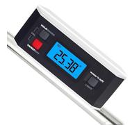 Cercatore angolare goniometro digitale, strumento di livello con risoluzione 0,05° ad alta precisione a 360° for la lavorazione del legno e l'edilizia