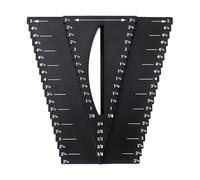 Cercatore Del Centro,Strumento a Doppia Funzione per Angoli e Lavorazione Legno | Localizzatore Trapano - Per Progetti Falegnameria Costruzione Bricolage Laboratorio Casa Realizzazione Mobili