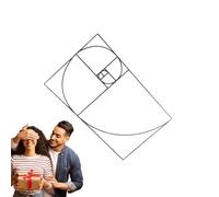 Cercatore di composizione - Strumento di correzione per Golden Section, mirino Golden Ratio per una composizione perfetta, visualizzatore della sezione d'oro per fotografia, pittura e D