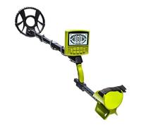 Cercatore Di Metalli Dorati Caccia Al Tesoro Spiaggia Deserta 3D A Lunga Profondità Rilevazione Accurata