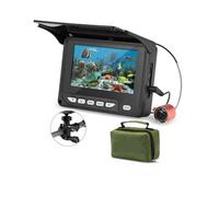 Cercatore di pesci, Telecamera subacquea portatile da 4,3 pollici, fishfinder, impermeabile, visione notturna, telecamera for la pesca su barche sul ghiaccio, cavo 20 m con borsa for il trasporto