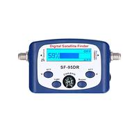 Cercatore di segnale satellitare TV digitale portatile a LED con bussola elettronica cicalino per campeggio