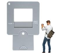 Cercatore di Soggetti per Artisti | Isolatore Colori con Vetro Di Inquadratura,Strumento di Composizione con Isolamento Colori per Arte all Aperto Esplorazione Natura Giardino Parco Spiaggia Escursion