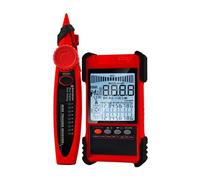 Cercatore di stalloni, Tester for cavi di rete, multimetro, tracciamento cavi LAN, POE, sensibilità del test regolabile, tracciamento a linea(Cable Tester+multimeter)