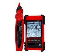 Cercatore di stalloni, Tester for cavi di rete, multimetro, tracciamento cavi LAN, test POE, misurazione lunghezza 400M/600M, sensibilità regolabile, tracciamento linea(Cable Tester)