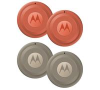 Motorola Moto Tag 2 (4-Pack), Tracker Android™, Bluetooth Channel Sounding + UWB, Protezione IP68, Batteria Lunga Durata, Pantone Arabesque & Laurel Oak