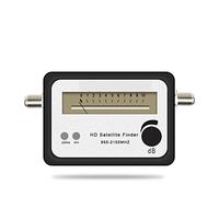 Cercatore satellitare, Digitale Lcd. SATFINDER SAFFERRING FINDER ALLINEAMMENT DEI SEGNATORE DEL MISURATORE DI SEGNALE for IL PROSS TV lnb. Direc Digital Signal Sat Finder(9504,Add white cable)