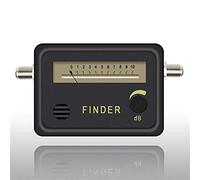 Cercatore satellitare, Digitale Lcd. SATFINDER SAFFERRING FINDER ALLINEAMMENT DEI SEGNATORE DEL MISURATORE DI SEGNALE for IL PROSS TV lnb. Direc Digital Signal Sat Finder(9501,Added black cable)