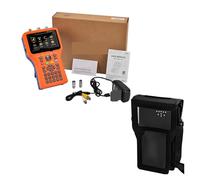 Cercatore satellitare, V8 FINDER PRO Misuratore di segnale satellitare DVB-S2/T2/C Combo HD Digital Satfinder H.265 HEVC Segnale terrestre MPEG-4(V8 Finder Pro N Bag)