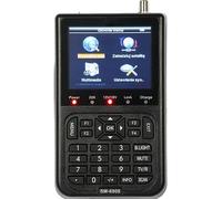 Cercatore satellitare, WS-6908 Ricevitore TV satellitare Meter DVB-S FTA Digital Satellite Signal Finder Schermo LCD da 3,5 pollici Supporto QPSK