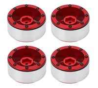 Cerchi a ruota rc Hoseonfn 4pcs, lega di alluminio 1/10 della ruota auto RC, per D90, per TRX4, per SCX10 Il titolo ha un totale di 56 caratteri, che soddisfa i requisiti della
