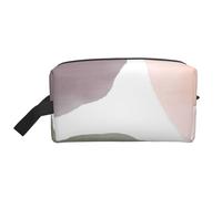 Cerchi acquerelli moderni con uva rosa e salvia, Borsa per il trucco Borsa per cosmetici Borsa da viaggio portatile da viaggio Borsa per trucco Organizer