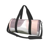 Cerchi acquerelli moderni con uva rosa e salvia, Borsone da viaggio di grande capacità Borsa rotonda Borsa da viaggio sportiva Borsa da viaggio Borsa da fitness