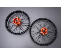 Cerchi Anteriore+Posteriore Completa Cross KTM EXC 250 /SEX DAYS 2016-17 21"/19"