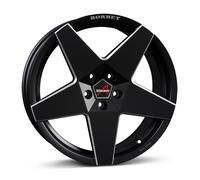 Cerchi Borbet A 7.5x17 ET15 4x108 SWM per Citroën Berlingo C2 C3 C4 C5 DS3 DS4 D