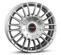 Cerchi Borbet CW3 7.5x17 ET40 5x1143 SIL per Mazda CX-3 CX-30 CX-5 CX-7 MPV