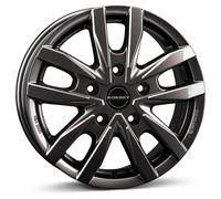 4 Cerchi Borbet CW5 6x16 ET68 5x130 per Fiat Ducato