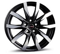 Cerchi Borbet CW5 7.5x18 ET53 5x120 SWMP per VW Amarok Crafter T5 T6 T6.1 Multiv