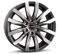 Cerchi Borbet CW6 7.5x18 ET45 6x114,3 per Renault Alaskan