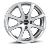 Cerchi Borbet LV4 6.5x15 ET40 4x100 SIL per Opel Adam Agila Astra Corsa Karl Mer