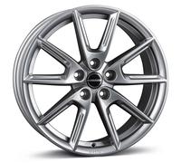 Cerchi Borbet LX18 8.0x18 ET48 5x112 GREYGL per VW Beetle Caddy e-Golf Eos Golf