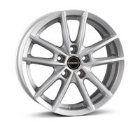 Cerchi Borbet W 6x15 ET43 5x112 SIL per VW Caddy Cross Touran e-Golf Golf Jetta
