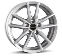 Cerchi Borbet W 6.5x16 ET45 5x112 SIL per VW Beetle Caddy Cross e-Golf Eos Golf