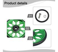 Cerchi da allenamento in lega di alluminio eleganti e alla moda per biciclette B