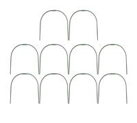 Cerchi da giardino per copertura file - 10 cerchi per reti da giardino | Row Cover | Strutture di protezione delle piante resistenti al riposo per vino al