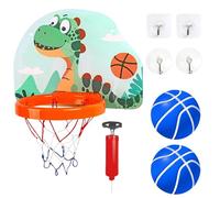 Cerchi da parete, scopo da basket interno, cerchio pieghevole illuminato all'interno del cestino da basket - Cerchio da basket sopra la porta, cerchio da camera da letto regolabile per